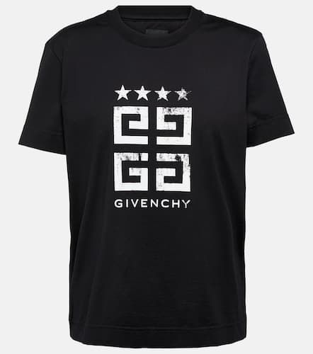 T-Shirt 4G Stars aus Baumwoll-Jersey - Givenchy - Modalova