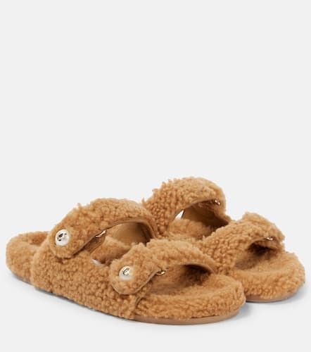 Sandalen Fayence aus Shearling - Jimmy Choo - Modalova