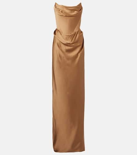 Vestido corsé de fiesta Galaxyno de satén - Vivienne Westwood - Modalova