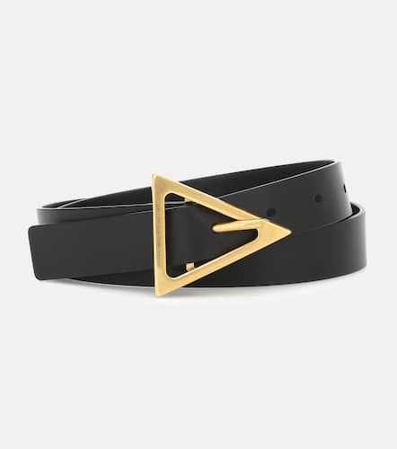 Triangle leather belt - Bottega Veneta - Modalova