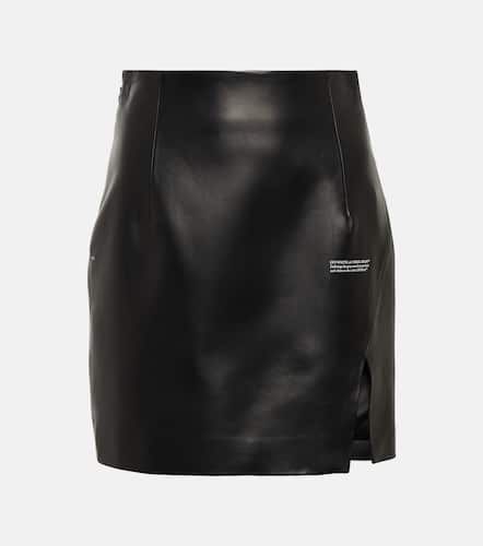 Off-White Leather miniskirt - Off-White - Modalova