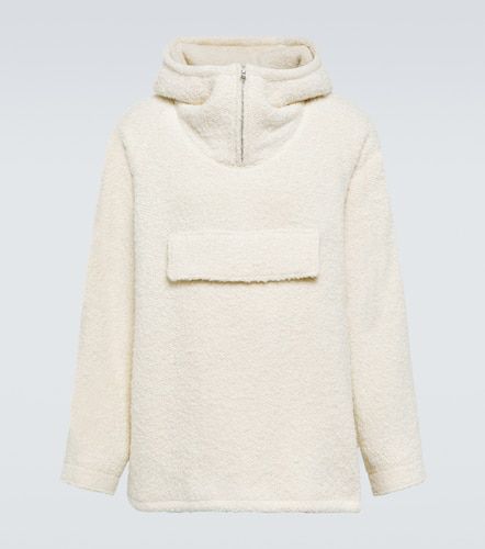 Oversized wool and alpaca hoodie - Auralee - Modalova