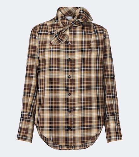 Patou Camicia in cotone a quadri - Patou - Modalova