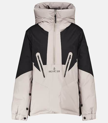 Iberis hooded half-zip down jacket - Moncler - Modalova