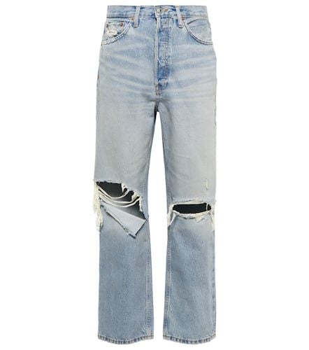 High-Rise Straight Jeans 90s Crop - Re/Done - Modalova