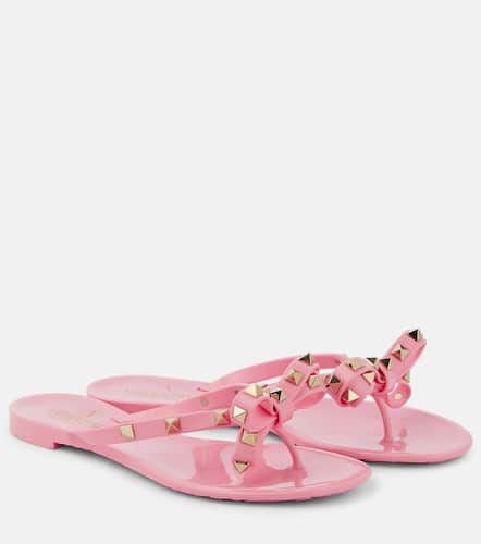 Rockstud PVC thong sandals - Valentino Garavani - Modalova