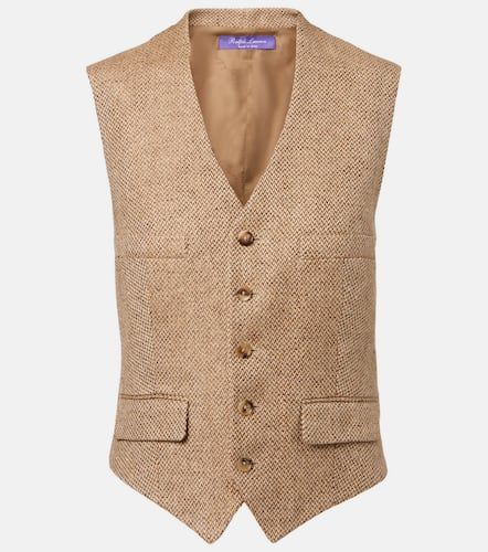 Holland linen tweed vest - Ralph Lauren Collection - Modalova