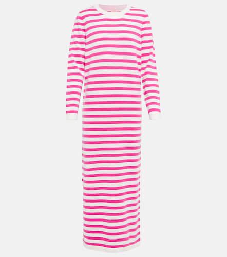 Striped wool and cashmere maxi dress - Jardin des Orangers - Modalova