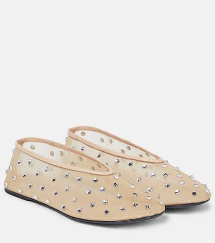 Marcy crystal-embellished ballet flats - Khaite - Modalova