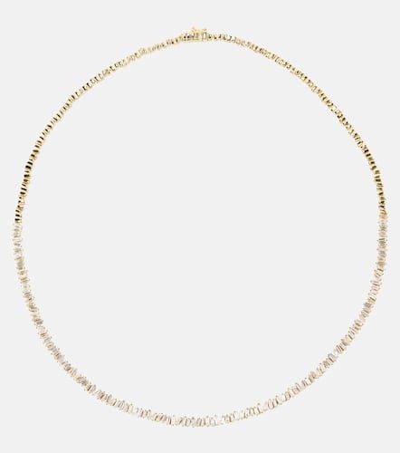 Halskette Classic aus 18kt Gelbgold mit Diamanten - Suzanne Kalan - Modalova