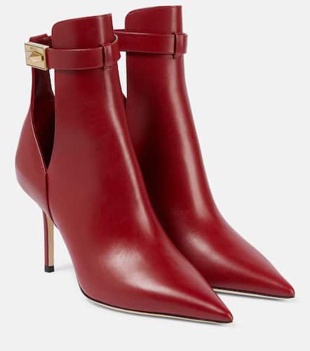 Nell 85 leather ankle boots - Jimmy Choo - Modalova