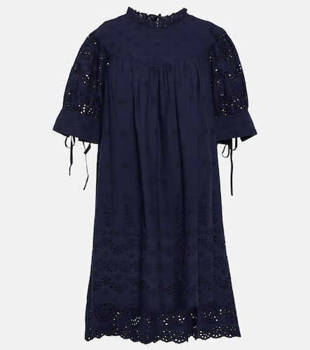 Vestido de algodón con bordado inglés - Polo Ralph Lauren - Modalova