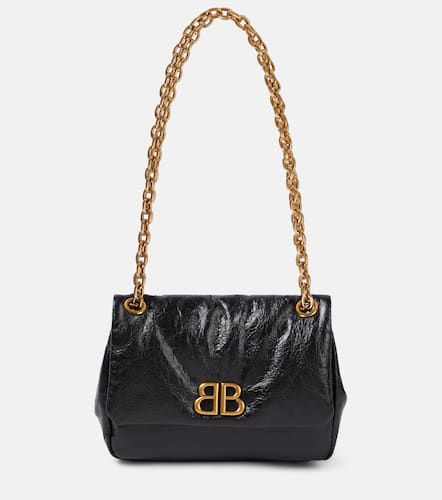 Monaco Mini leather shoulder bag - Balenciaga - Modalova