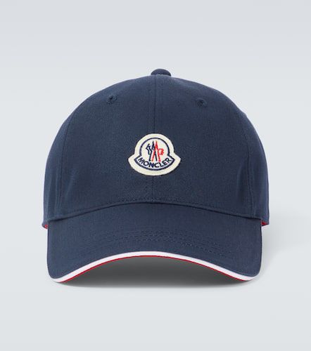 Moncler Logo cotton baseball cap - Moncler - Modalova