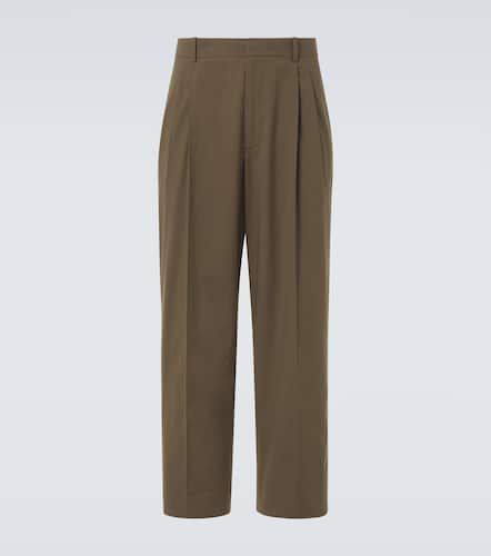 Silas cotton poplin straight pants - The Row - Modalova