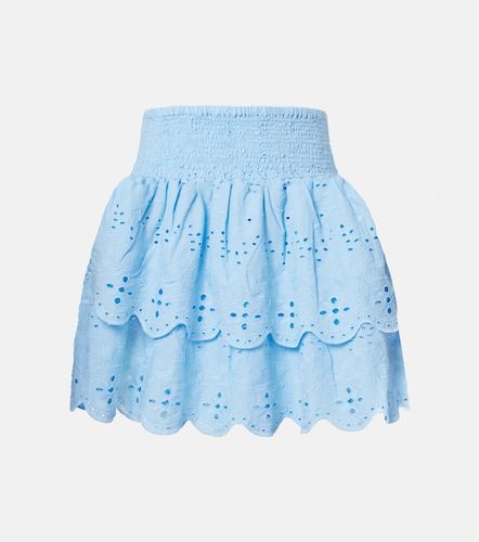Minifalda Riri de algodón y bordado inglés - Melissa Odabash - Modalova