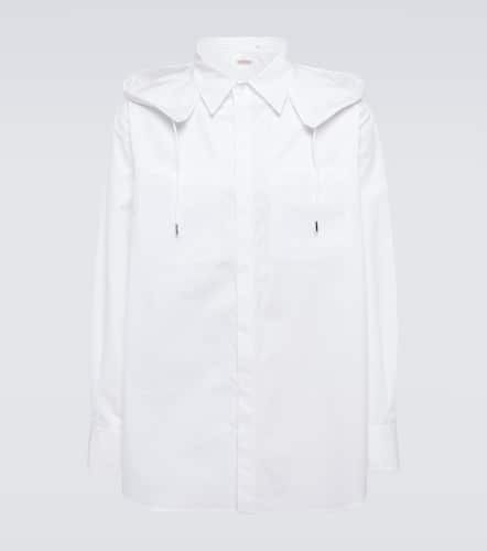 Valentino Hooded cotton shirt - Valentino - Modalova