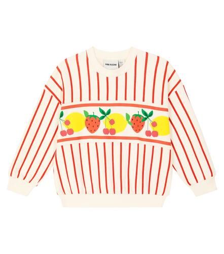 Sudadera Fruit Stripe de algodón - Mini Rodini - Modalova