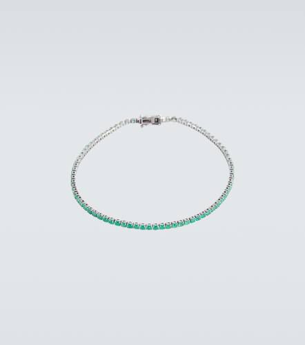 Kt black gold tennis bracelet with emeralds - Shay Jewelry - Modalova