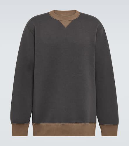 Sponge cotton-blend sweatshirt - Sacai - Modalova