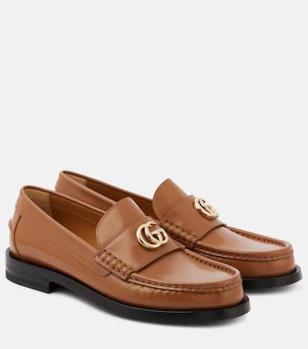 Gucci Mocasines de piel con GG - Gucci - Modalova