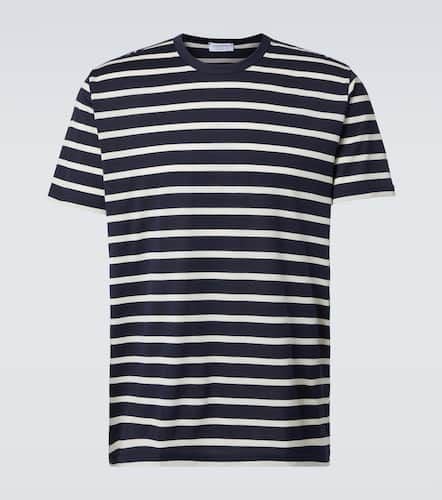 Classic striped cotton T-shirt - Sunspel - Modalova