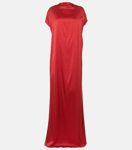 Silk-blend satin gown - Dries Van Noten - Modalova