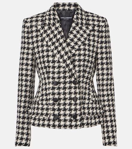 Blazer Dolce aus Wolle und Baumwolle - Dolce&Gabbana - Modalova