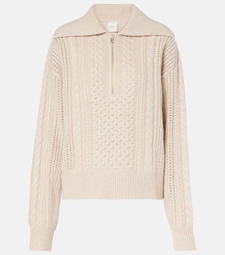 Camello cable-knit half-zip sweater - Varley - Modalova