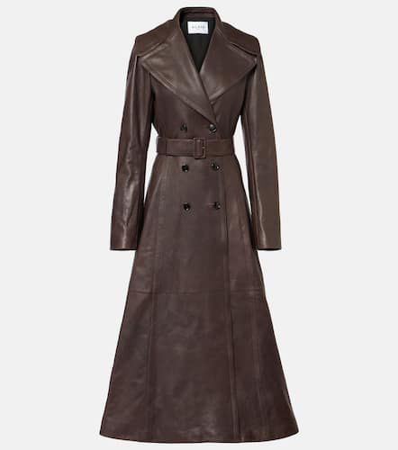 AlaÃ¯a Leather coat - Alaia - Modalova