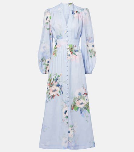 Zimmermann Everley linen midi dress - Zimmermann - Modalova