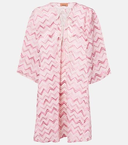 Kaftan aus Häkelstrick mit Pailletten - Missoni - Modalova