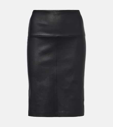 Stouls Gin leather midi skirt - Stouls - Modalova