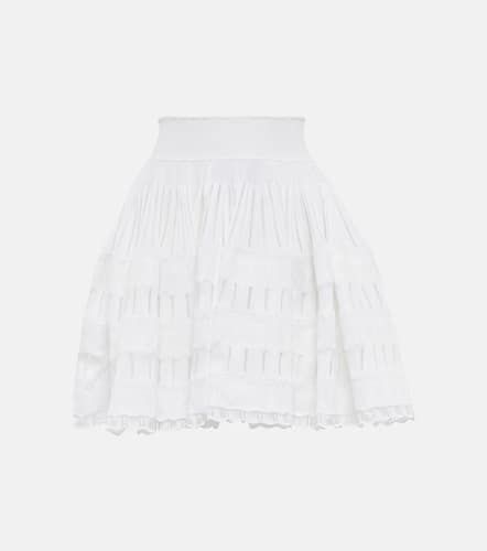 AlaÃ¯a Crinoline pleated miniskirt - Alaia - Modalova