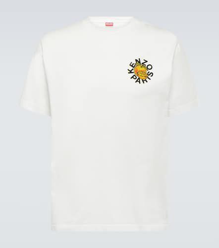 Camiseta de jersey de algodón con logo - Kenzo - Modalova