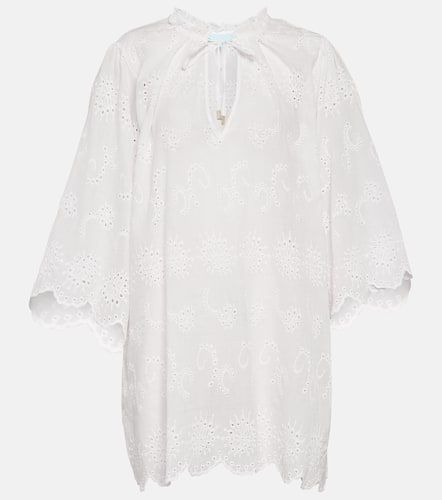 Lucy embroidered cotton kaftan - Melissa Odabash - Modalova