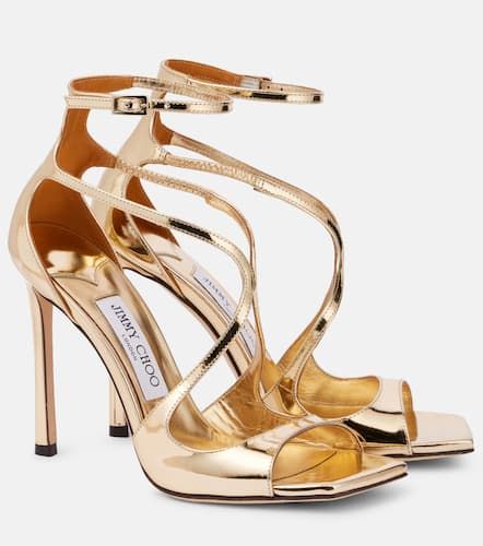 Sandalen Azia 110 aus Metallic-Leder - Jimmy Choo - Modalova