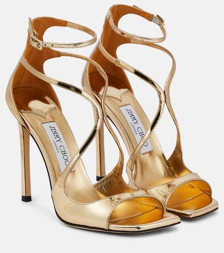 Sandalen Azia 110 aus Metallic-Leder - Jimmy Choo - Modalova