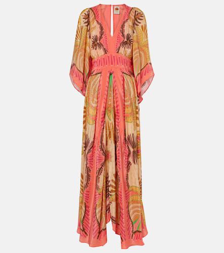 Sand Palms Scarf printed maxi dress - Farm Rio - Modalova