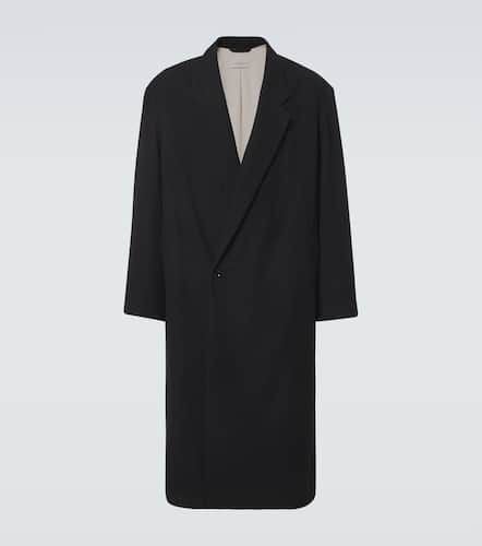 Oversized virgin wool twill overcoat - Lemaire - Modalova