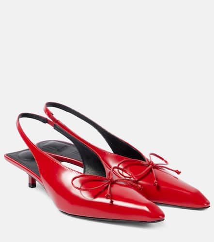 Slingback-Pumps Low Cubisto aus Leder - Jacquemus - Modalova