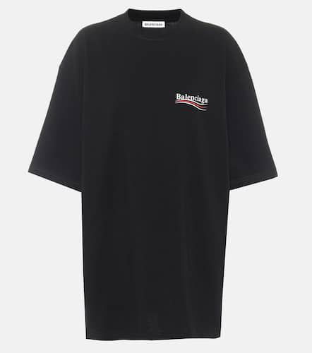 Camiseta de algodón oversized - Balenciaga - Modalova