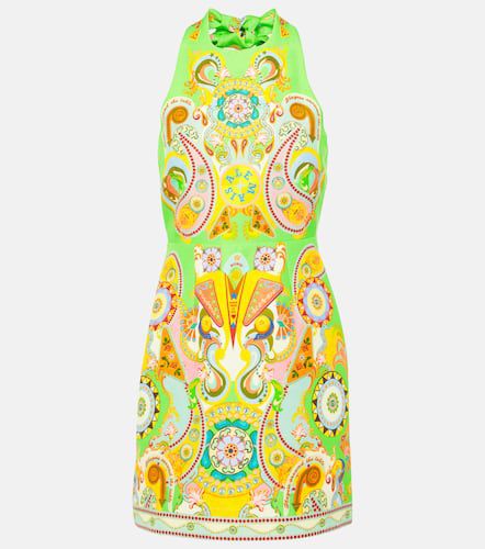 AlÃ©mais Pinball printed linen and silk minidress - Alemais - Modalova