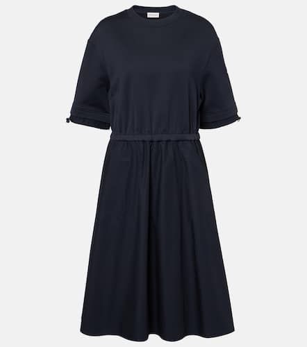 Moncler Vestido midi de algodón - Moncler - Modalova