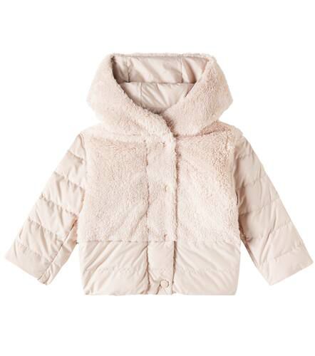 Baby - Piumino in pelliccia sintetica - Moncler Enfant - Modalova