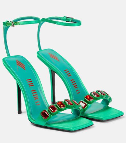 Sienna embellished satin sandals - The Attico - Modalova