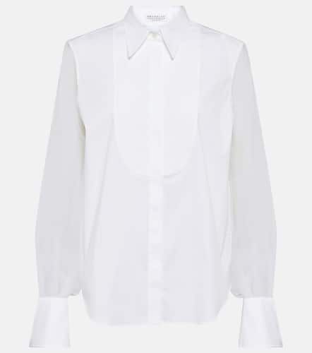 Cotton-blend shirt - Brunello Cucinelli - Modalova