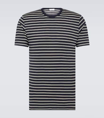 Striped cotton jersey T-shirt - Sunspel - Modalova