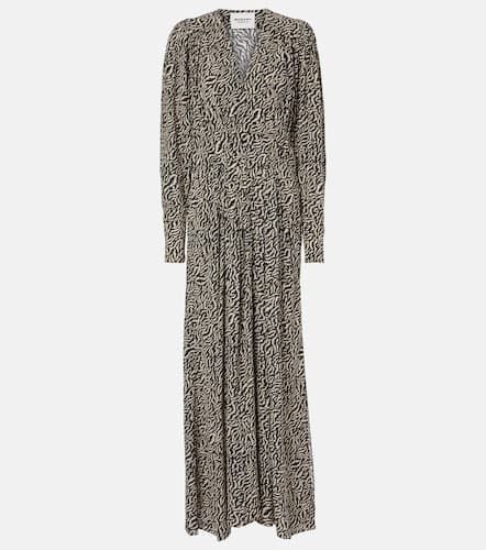 Vonick printed crêpe de chine maxi dress - Marant Etoile - Modalova