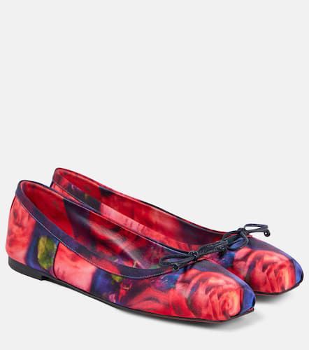 Mamadrague floral satin ballet flats - Christian Louboutin - Modalova